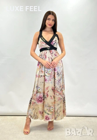 Prada✨Сатен✨Дамска Рокля 