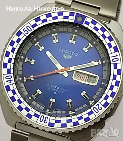 Seiko 5 Sports Rally Diver 6119, снимка 2 - Мъжки - 53130416