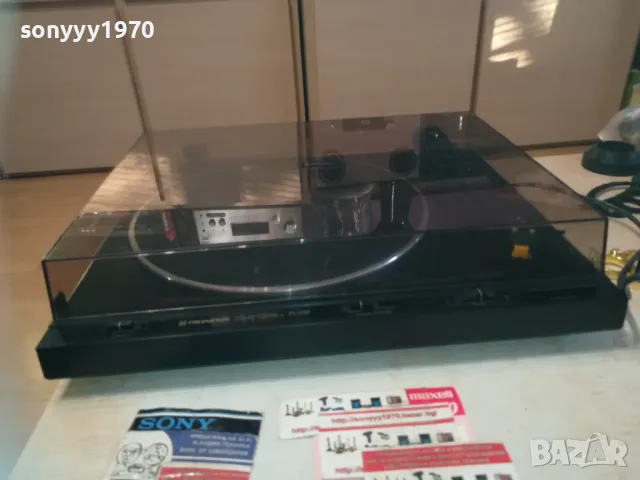 PIONEER PL-335 MADE IN JAPAN-ВНОС SWISS 2210241802, снимка 11 - Грамофони - 47680216