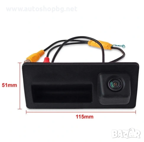 Камера за задно виждане с интегрирана дръжка за Audi A3/A4/A6/VW, снимка 3 - Аксесоари и консумативи - 54051269