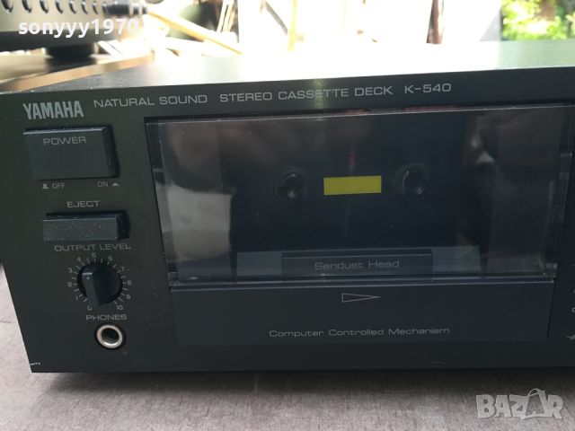 YAMAHA K-540 DECK-MADE IN JAPAN ВНОС SWISS 2204241848, снимка 7 - Декове - 45405155