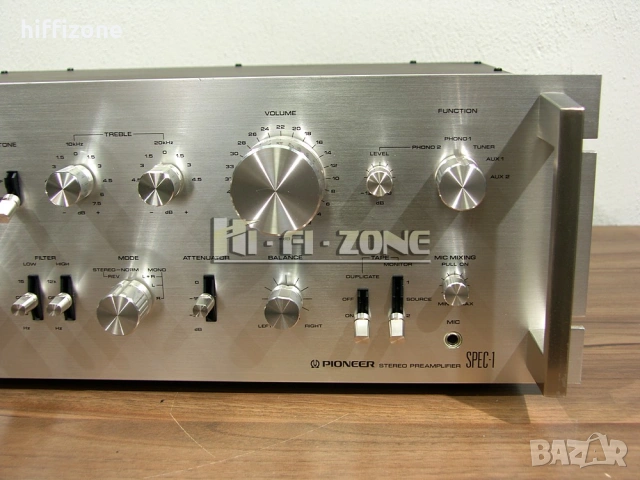  Предусилвател Pioneer spec-1 /1 , снимка 4 - Ресийвъри, усилватели, смесителни пултове - 53694149