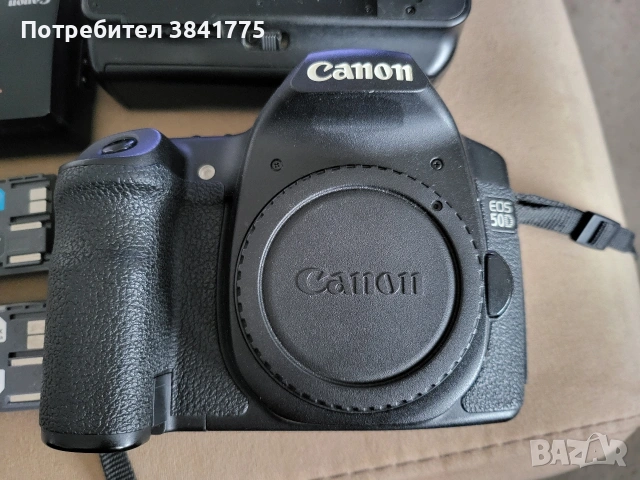 Canon 50d с грип, перфектен , снимка 5 - Фотоапарати - 53454063