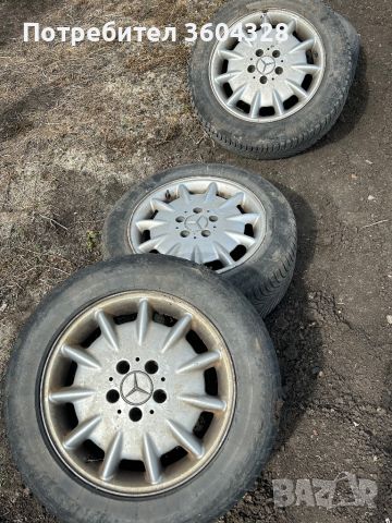 Джанти с гуми от мерцедес, снимка 1 - Гуми и джанти - 45556788