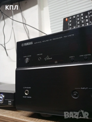 7.2 канален ресивър YAMAHA RX-V 679 Bluetooth 4K Wi-fi , снимка 7 - Ресийвъри, усилватели, смесителни пултове - 53611083