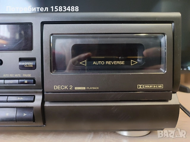 Technics rs-tr373 касетен дек , снимка 4 - Декове - 53665710