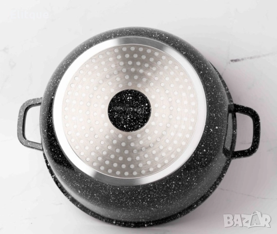 Тенджера Goldmann GM, Различни размери, Лят алуминий, Керам. покр., Индукция, снимка 2 - Съдове за готвене - 52778202