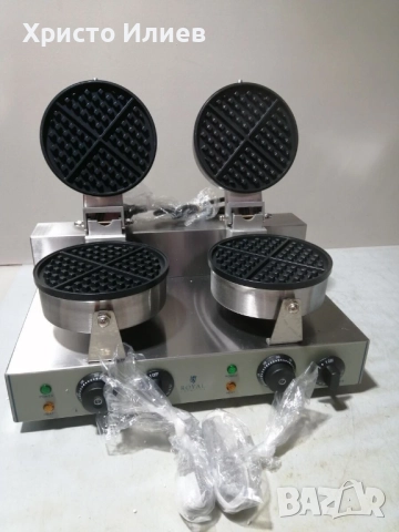 Професионален двоен гофретник Royal Catering RCWM 2600, снимка 6 - Гофретници - 52293174