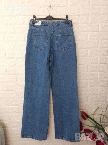 Дамски дънки Mango с висока талия - 39 лв. , снимка 8 - Дънки - 52791718