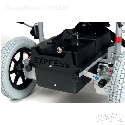 НОВА електрическа инвалидна количка Vermeiren EXPRESS, сгъваема и лека, снимка 9 - Инвалидни колички - 53477174