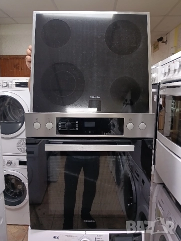 Като нова иноксова печка за вграждане Миеле Miele Made in Germany 2 години Гаранция!