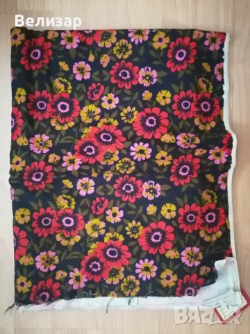 Платове - кадифе, опал - син/бял, руска басма, дифтин, коприна, дантела, снимка 9 - Платове и дамаски - 50174472