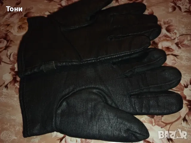 Нови Мъжки Топли Ръкавици Изцяло от Натурална Естествена Кожа XXL , снимка 5 - Ръкавици - 53661243