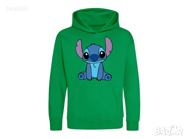 Качествени детски суичъри Stitch Стич Цветове и размери, снимка 4 - Суичъри - 47675064