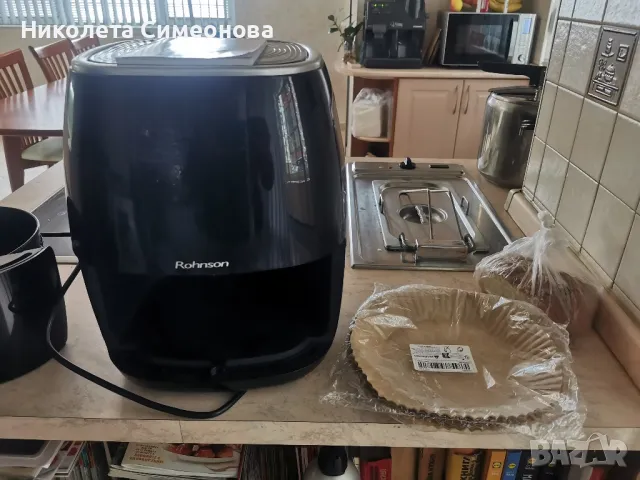  аърфрайер / air fryer / фритюрник / Rohnson Air Fryer R-2837

, снимка 2 - Фритюрници - 48650675