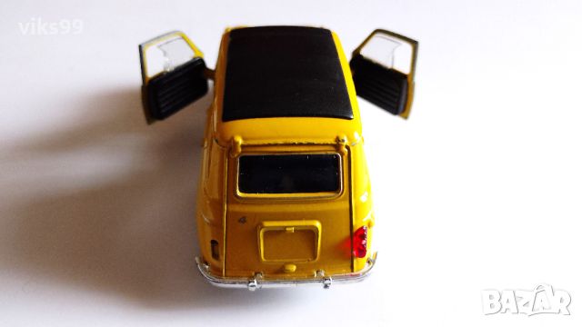 Renault 4 Welly 43741 - Мащаб 1:34-39, снимка 4 - Колекции - 45381460