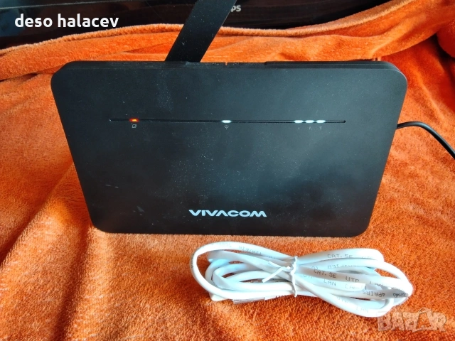 страхотен 4G LTE сим картен рутер за мобилен интернет на Виваком , снимка 7 - Рутери - 53858821