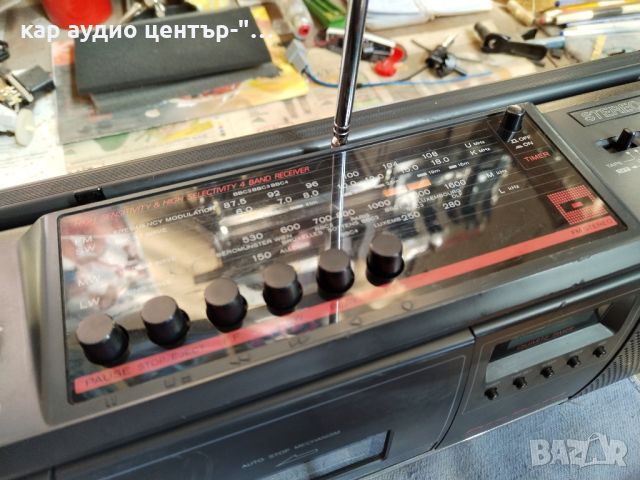Hitachi trk-650e stereo radio cassette recorder, снимка 5 - Радиокасетофони, транзистори - 45402825