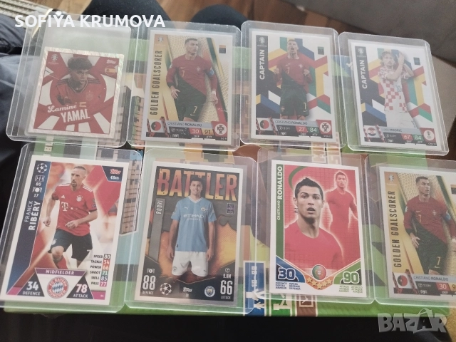 Продавам футболни карти и стикери , снимка 5 - Фен артикули - 52964937