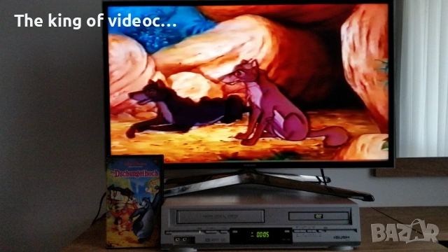 Видеокасета " Книга за  джунгла - Маугли " Disney VHS , снимка 5 - Анимации - 53562445