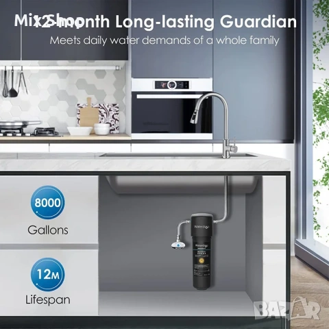 Нова Система за филтриране на вода, Waterdrop, 10UA, директно свързване, снимка 4 - Други стоки за дома - 53429518