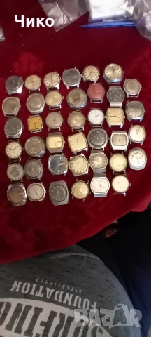 40бр руски механични ръчни мъжки часовници , снимка 2 - Антикварни и старинни предмети - 53713072