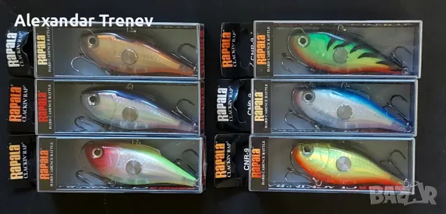 Воблери Rapala CNM и CNR, снимка 5 - Такъми - 48238905