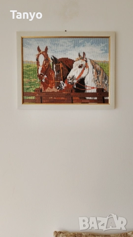 Гоблен:45-35 см., снимка 2 - Гоблени - 52626973