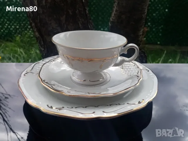 Винтидж баварски сет за кафе, снимка 3 - Чаши - 49772801