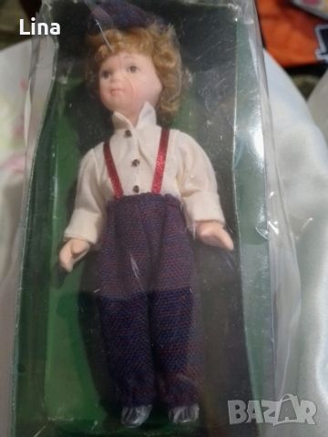 Малка винтидж порцеланова кукла , снимка 3 - Колекции - 46448251