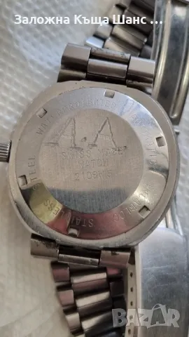 Vintage часовник 1970г Swiss PRYNGEPS Incabloc 2106W5 , снимка 5 - Мъжки - 49912006