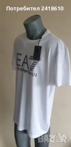 Emporio Armani EA7 Cotton Mens Size XL - 2XL НОВО! ОРИГИНАЛ! Мъжка Тениска!, снимка 6 - Тениски - 49530991