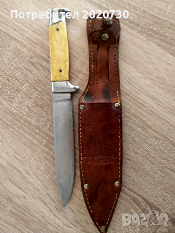 Лован нож с кания, снимка 4 - Ножове - 45729622