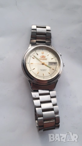 Мъжки автоматичен часовник ORIENT, снимка 6 - Антикварни и старинни предмети - 53696831