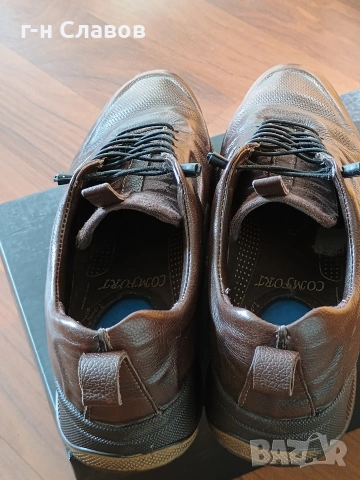 Мъжки Кожени обувки 41, снимка 13 - Ежедневни обувки - 54298556