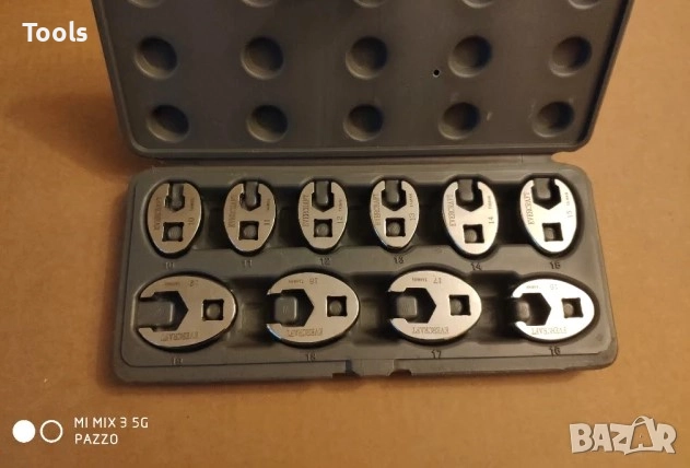 NAPA 10броя качествени вложки тип ключове комплект, снимка 2 - Други инструменти - 52882887