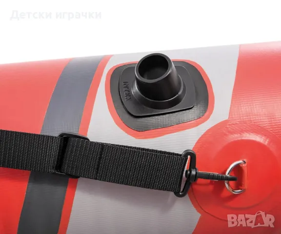 Надуваем каяк Excursion Pro Intex, двуместен, 384 x 94 см, с помпа , снимка 14 - Водни спортове - 50027767