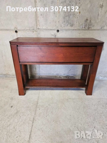 Конзола/аудио шкаф и зработен (изцяло от масив) 