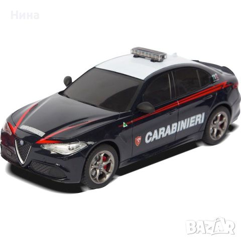 Полицейска метална кола Alfa Romeo Giulia Carabiniers , снимка 5 - Коли, камиони, мотори, писти - 46348954
