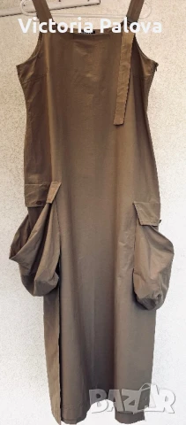 Атрактивна рокля с джобове Германия, снимка 3 - Рокли - 51237982