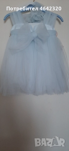 Детска официална рокля , снимка 2 - Бебешки рокли - 52319608