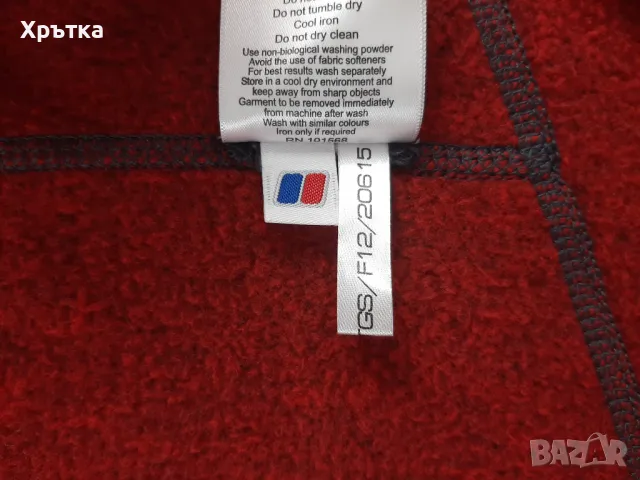 Berghaus Fortrose 2.0 Fleece - Оригинално мъжко поларено яке р-р XL, снимка 9 - Спортни дрехи, екипи - 48552324