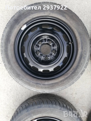 Зимни гуми с джанти 185/65/15' 5х114,3, снимка 3 - Гуми и джанти - 52558198