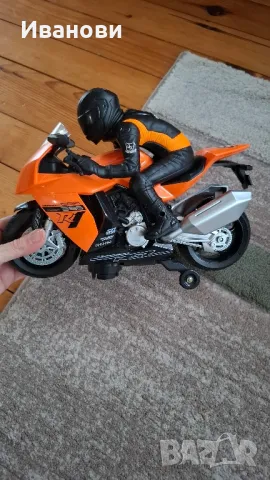 Детска играчка мотоциклет Autobike/ моторист, 3+, снимка 2 - Коли, камиони, мотори, писти - 50324731