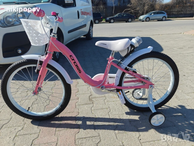 CROSS Велосипед 20" LARISA розов, снимка 8 - Велосипеди - 53830601