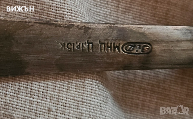 Старинни сребърни лъжички, снимка 5 - Прибори за хранене, готвене и сервиране - 53221222