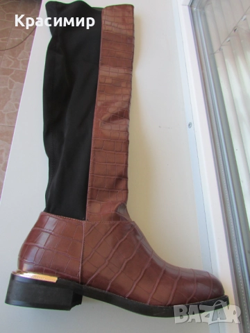 Дамски високи ботуши Wallis, снимка 4 - Дамски ботуши - 51736409