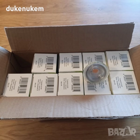 LED крушки GU5.3 3W, MR16, топлобяло, 38° 12V, 8 бр, снимка 8 - Лед осветление - 51592166