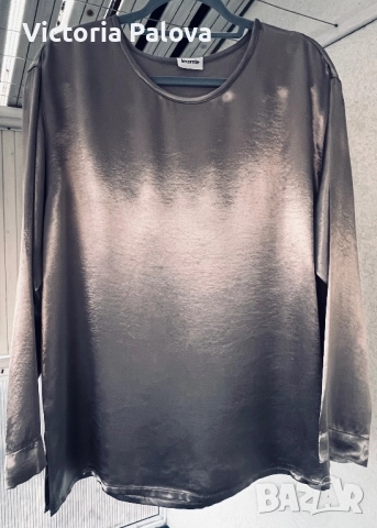 Луксозна блуза LE COMTE satin - елегантен Metallic шик