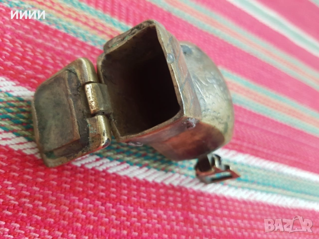 Фишеклък кутийка за евзи 3, снимка 4 - Антикварни и старинни предмети - 53661032